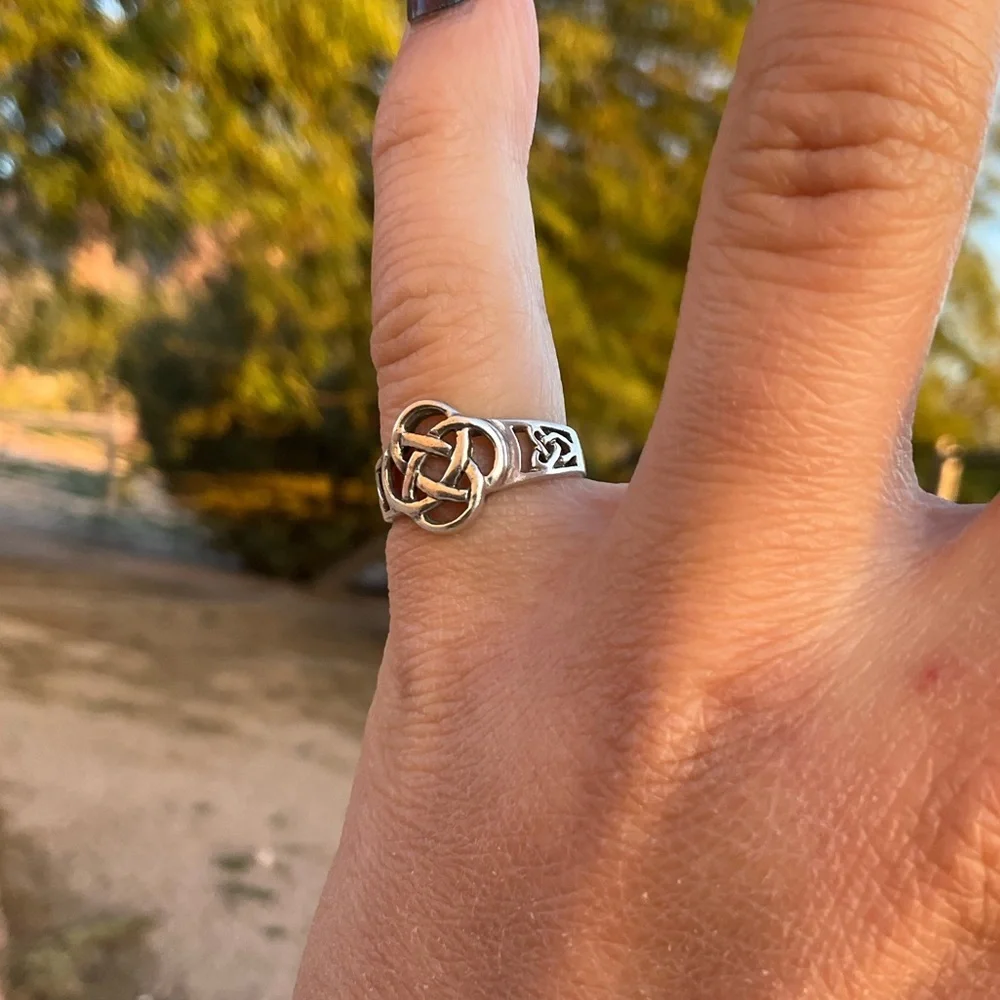 Silver Celtic Knot Ring